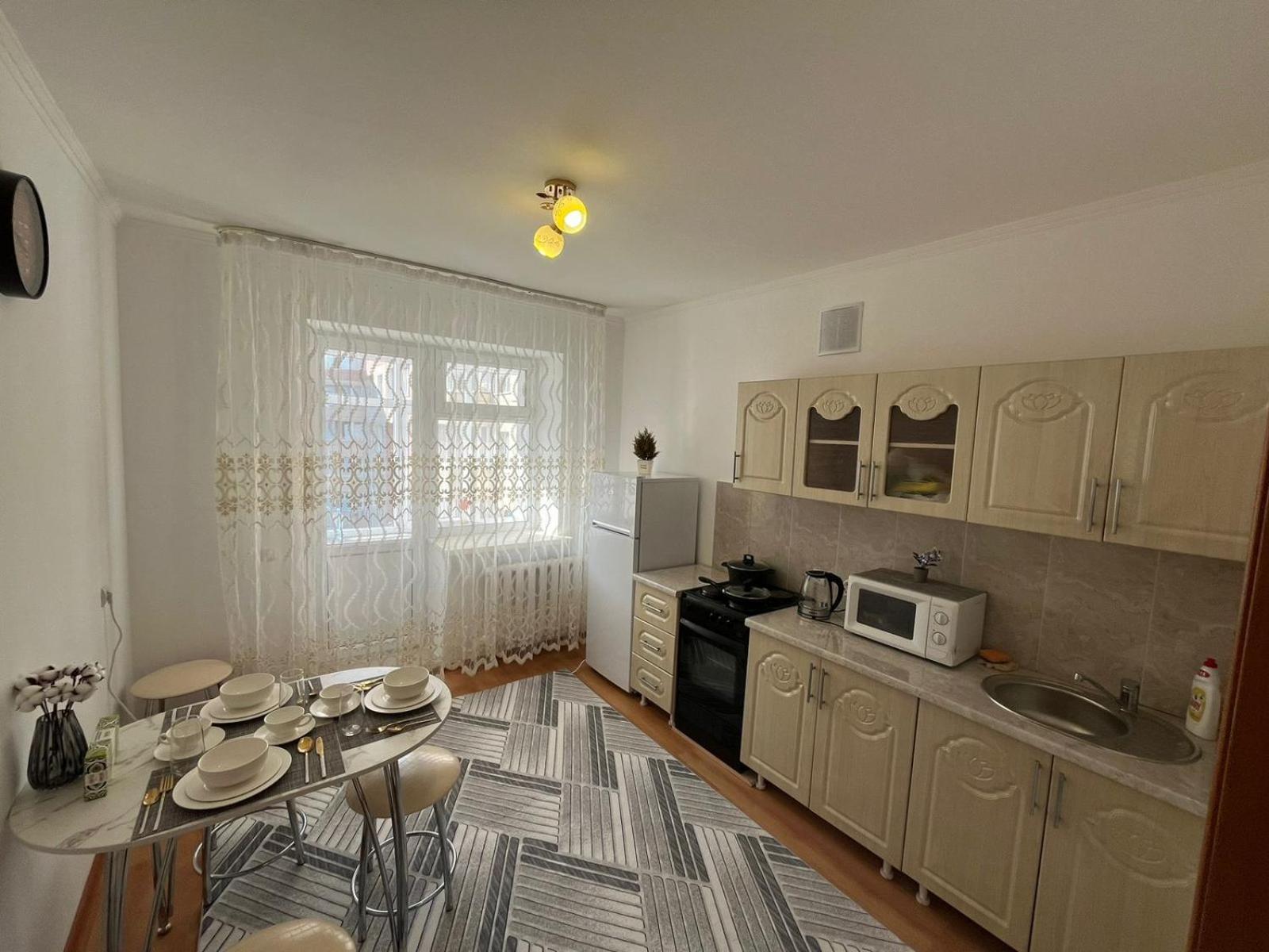 Cosy flat in the city center Taldykol Exteriér fotografie